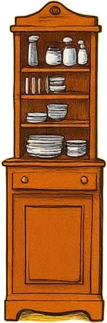 a wooden cabinet with a shelf and a plate rack.jpg